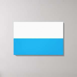 Flagga Bayern (Tyskland) Canvastryck