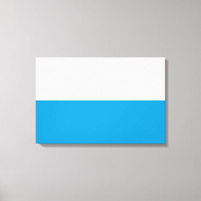 Flagga Bayern (Tyskland) Canvastryck (Framsida)