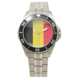 Flagga Belgien Armbandsur