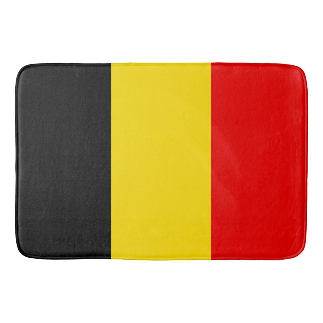Flagga Belgien Badrumsmatta (Framsidan)