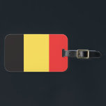 Flagga Belgien Bagagebricka<br><div class="desc">Andel 2:3,  Belgiens Flagga.</div>