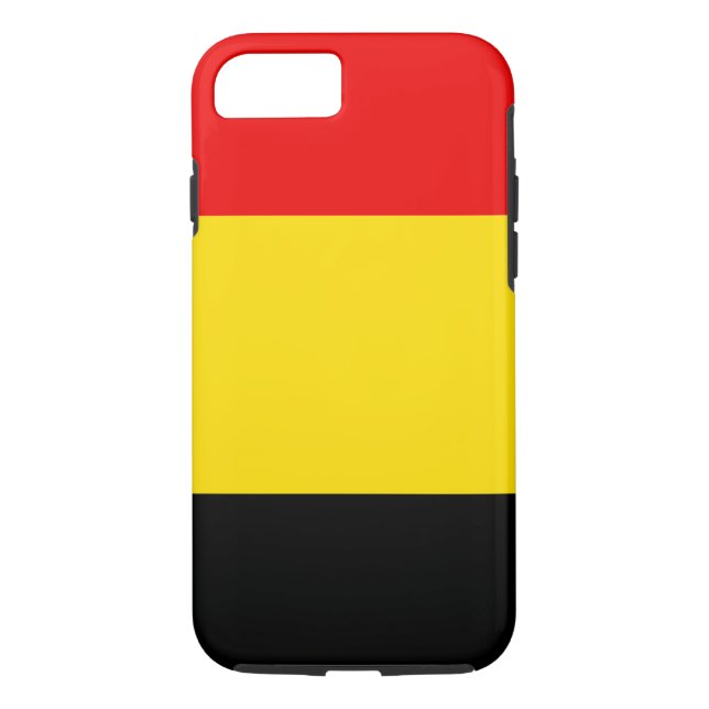 Flagga Belgien Case-Mate iPhone Skal (Baksida)