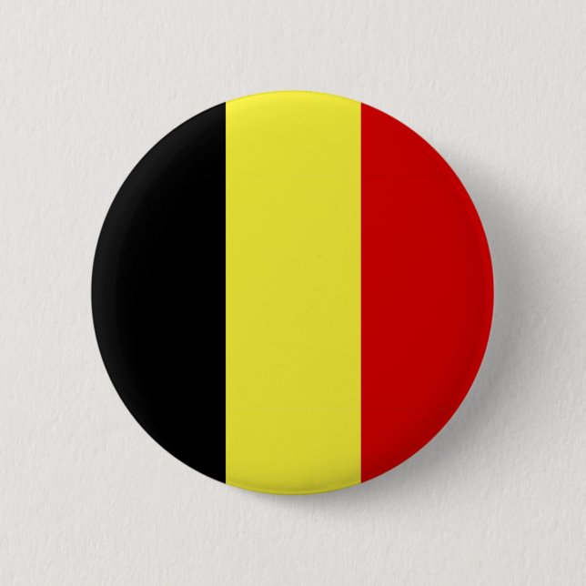 Flagga Belgien Knapp (Framsida)