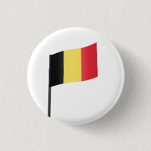 Flagga Belgien Knapp