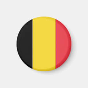 Flagga Belgien Magnet