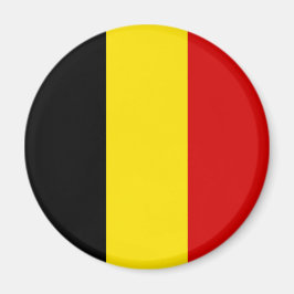 Flagga Belgien Magnet