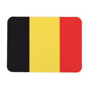 Flagga Belgien Magnet