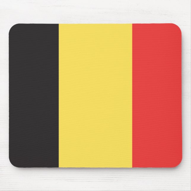 Flagga Belgien Musmatta (Framsidan)