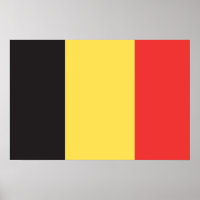 Flagga Belgien