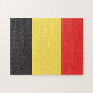 Flagga Belgien Pussel