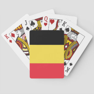 Flagga Belgien Spelkort