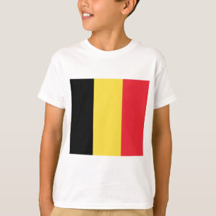 Flagga Belgien T Shirt