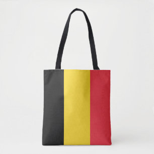 Flagga Belgien Tygkasse