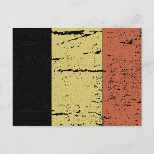 FLAGGA BELGIEN VYKORT