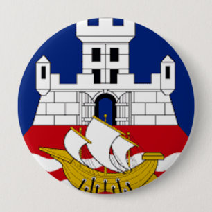 Flagga Belgrad Knapp