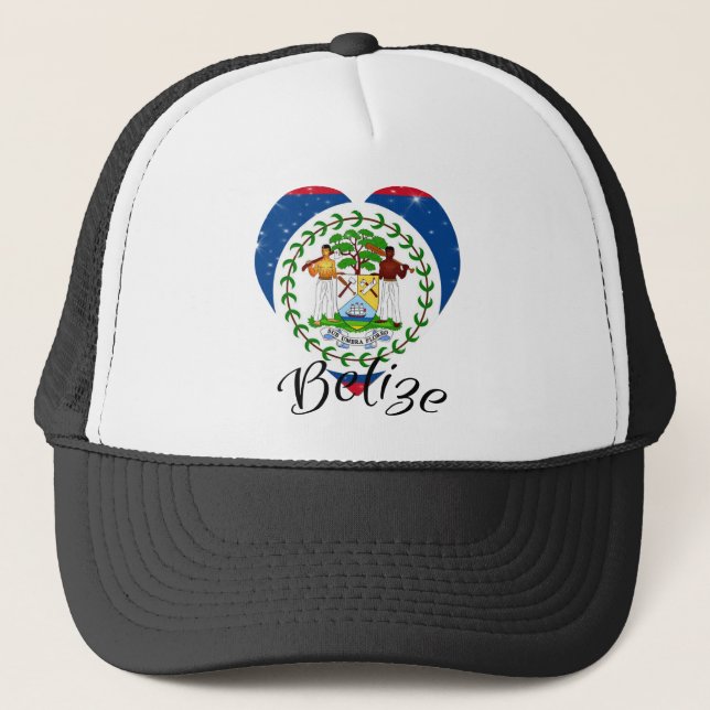 Flagga Belize - Keps (Framsida)