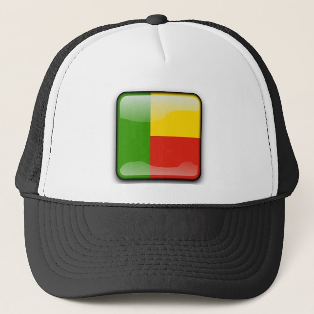 Flagga Benin Keps (Framsida)
