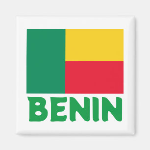 Flagga Benin Magnet