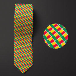 Flagga Benin Mönster Slips