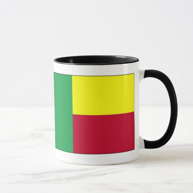 Flagga Benin Mugg (Höger)