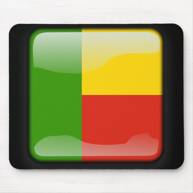 Flagga Benin Musmatta (Framsidan)