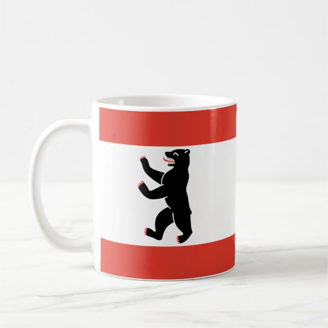 Flagga Berlin Coffee Mugg (Vänster)