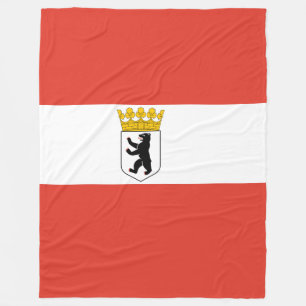 Flagga Berlin Fleece Blanket