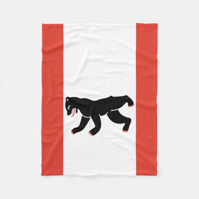 Flagga Berlin Fleece Blanket (Framsidan)