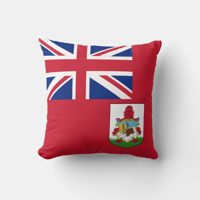 Flagga Bermuda Kudde (Framsida)