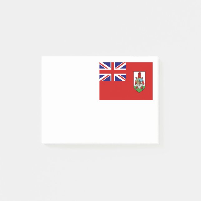 Flagga Bermuda Post-it Block (Framsida)