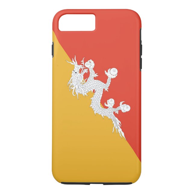 Flagga Bhutan Case-Mate iPhone Skal (Baksida)