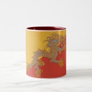 Flagga Bhutan Mugg