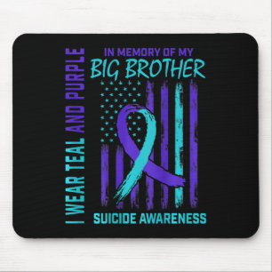 Flagga Big Brother Ck, Lila Suicide Awareness Musmatta