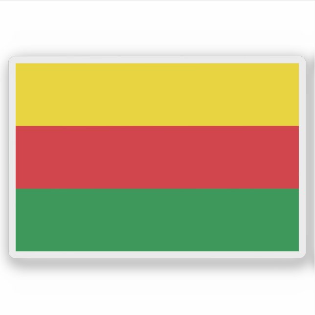 Flagga Bilzen, Belgien Klistermärken (Framsida)