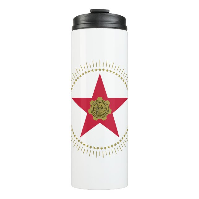 Flagga Birmingham, Alabama Thermal Tumbler (Framsida)