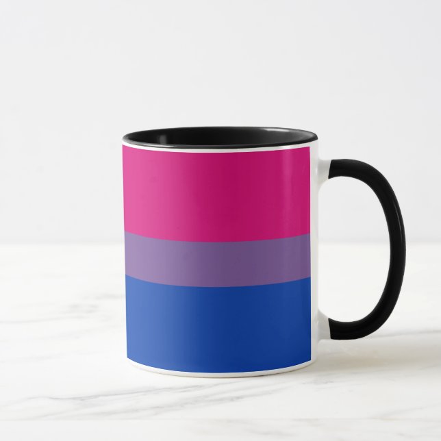 Flagga Bisexuellt Pride Mugg (Höger)