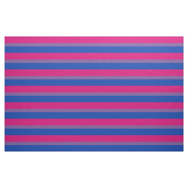 Flagga Bisexuellt Pride Tyg (Fat Quarter)