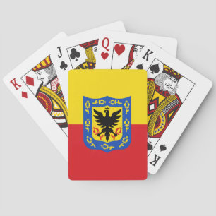 Flagga Bogota, Colombia Casinokort