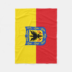 Flagga Bogota, Colombia Fleece Blanket