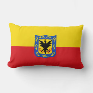 Flagga Bogota, Colombia Lumbar Pillow Lumbarkudde