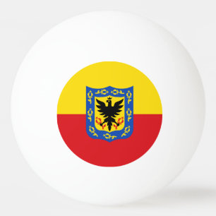 Flagga Bogota, Colombia Ping-Pong Ball Pingisboll