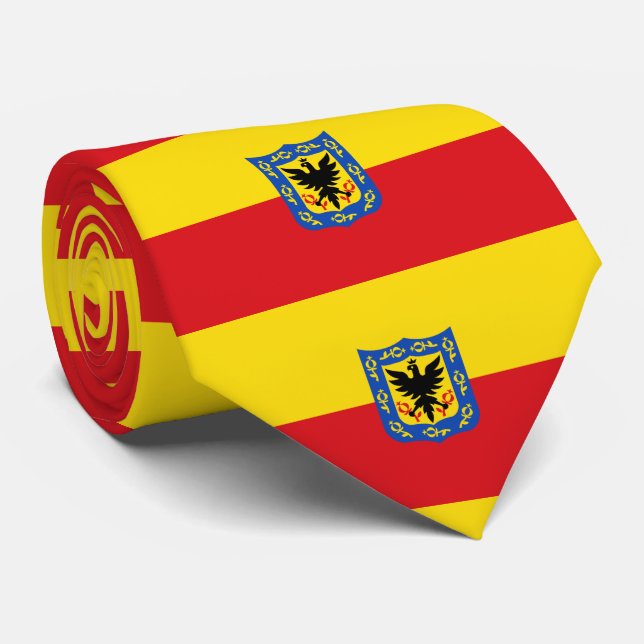 Flagga Bogota, Colombia Tie Slips (Rullad)