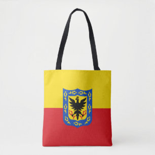 Flagga Bogota, Colombia Tote Bag Tygkasse