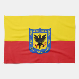 Flagga Bogota, Colombia Towel Kökshandduk
