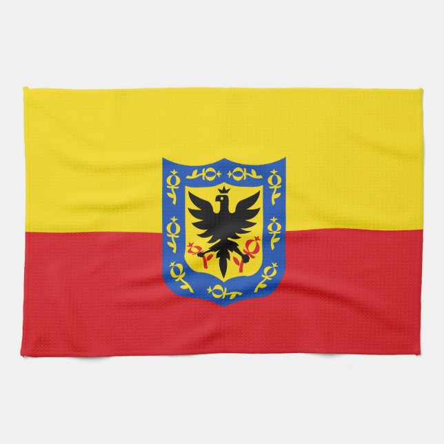 Flagga Bogota, Colombia Towel Kökshandduk (Horisontell)