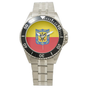 Flagga Bogota, Colombia Watch Armbandsur