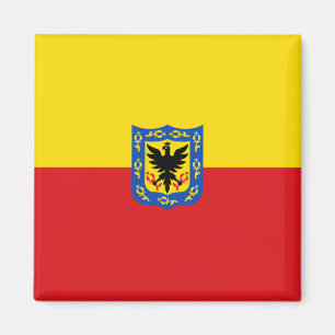 Flagga Bogotá (Colombias huvudstad) Magnet