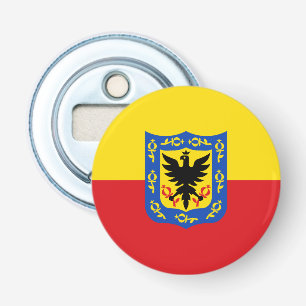 Flagga Bogota, Colombias öppnare i Flaska