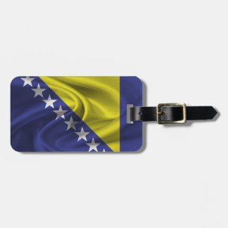 Flagga Bosnien Bagagebricka
