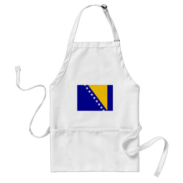 Flagga Bosnien och Hercegovina Förkläde (Framsidan)